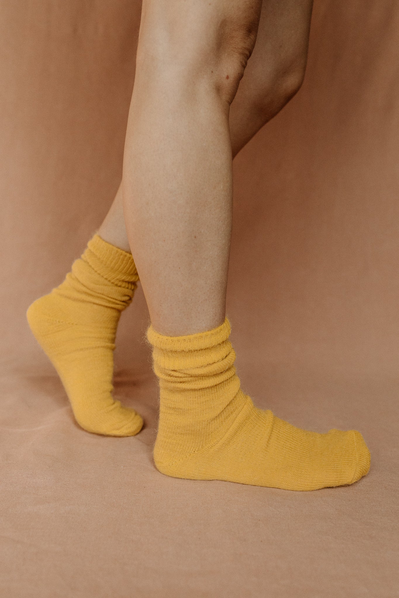 Marigold Classic Mohair Sock