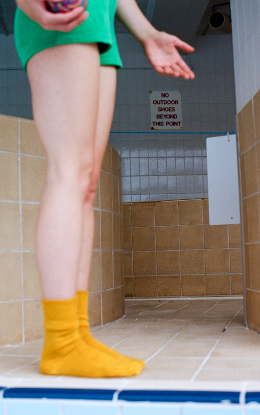 Marigold Classic Mohair Sock