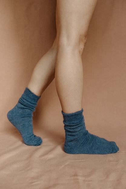 Denim Classic mohair Sock