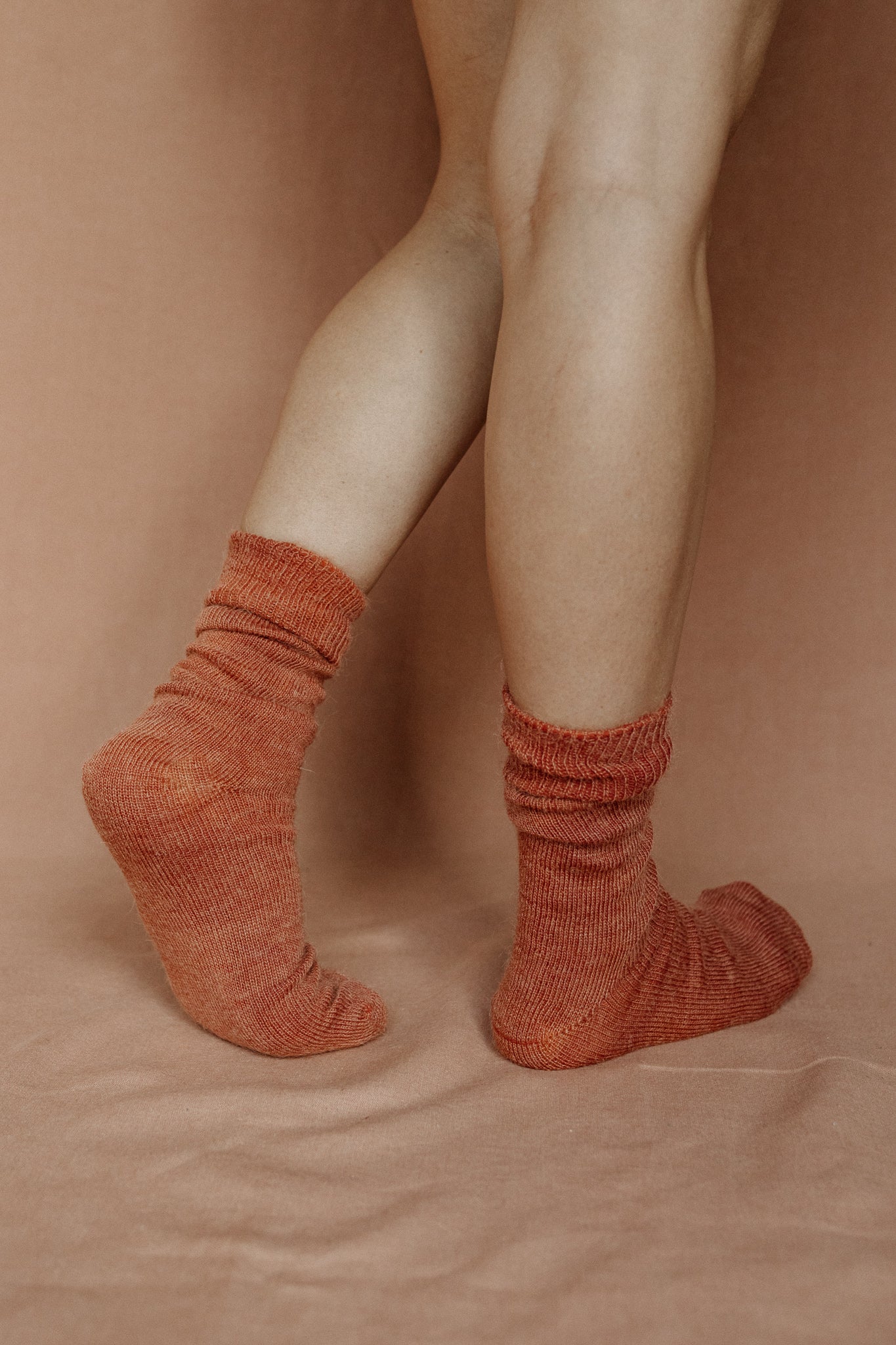 Rust Classic Mohair Sock