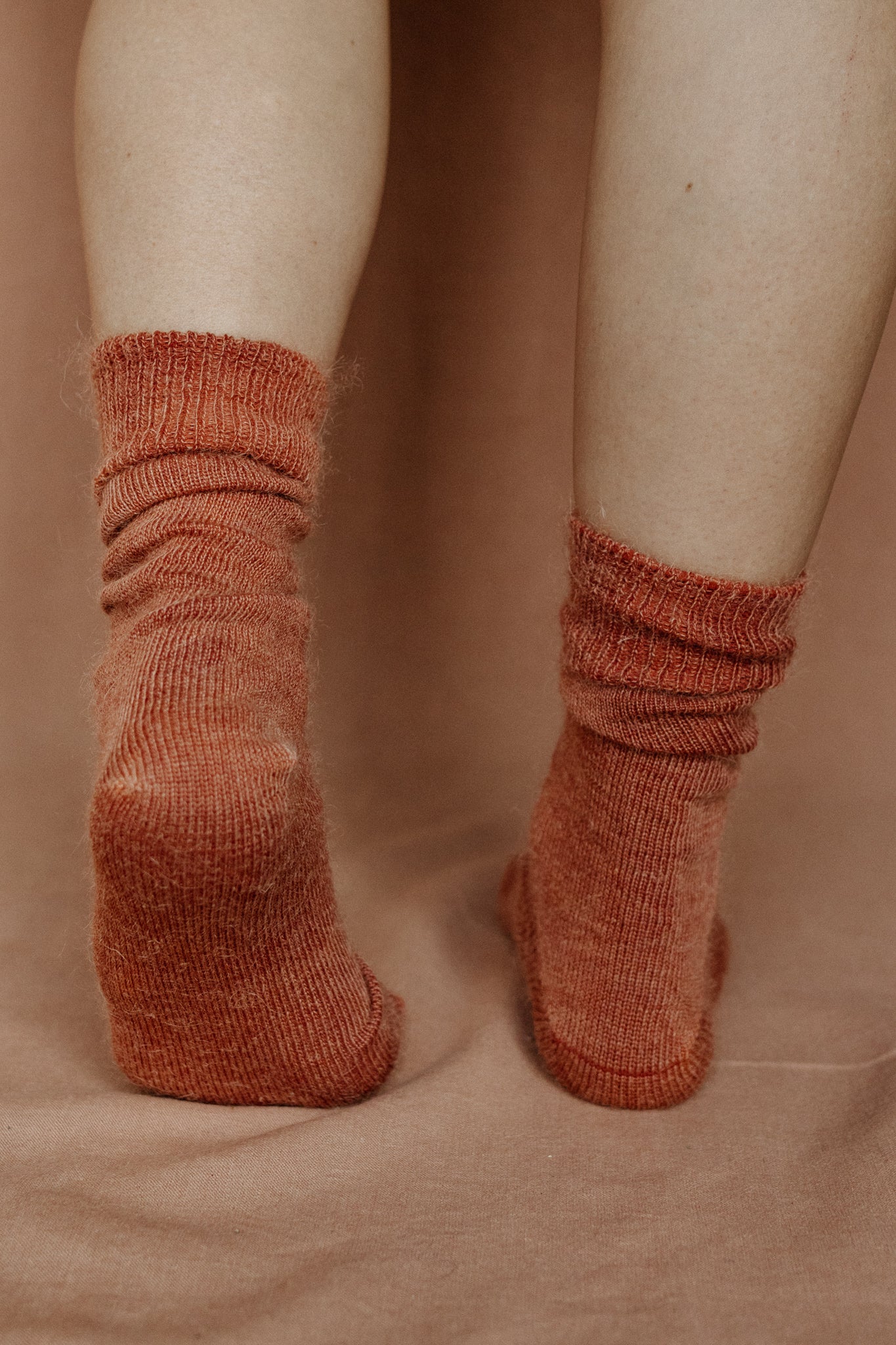 Rust Classic Mohair Sock