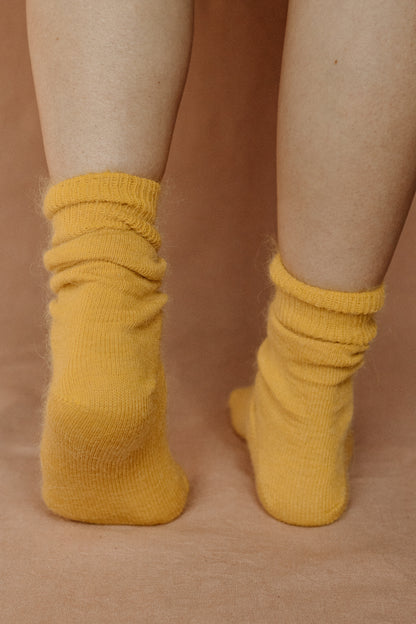 Marigold Classic Mohair Sock